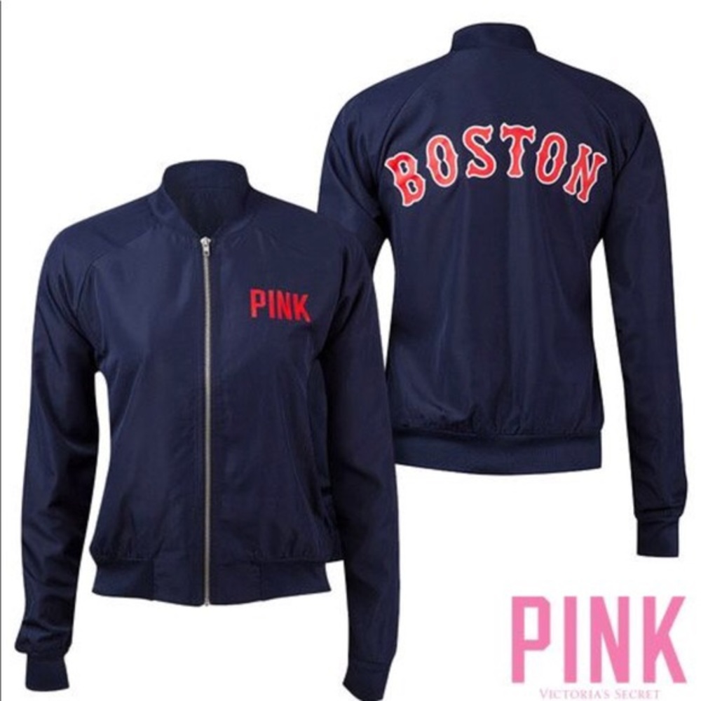 PINK Boston Red Sox bomber jacket